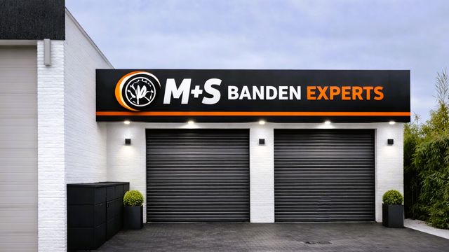 Vestiging van M+S Tyre Expert aan de Sint-Truidersteenweg in Hasselt